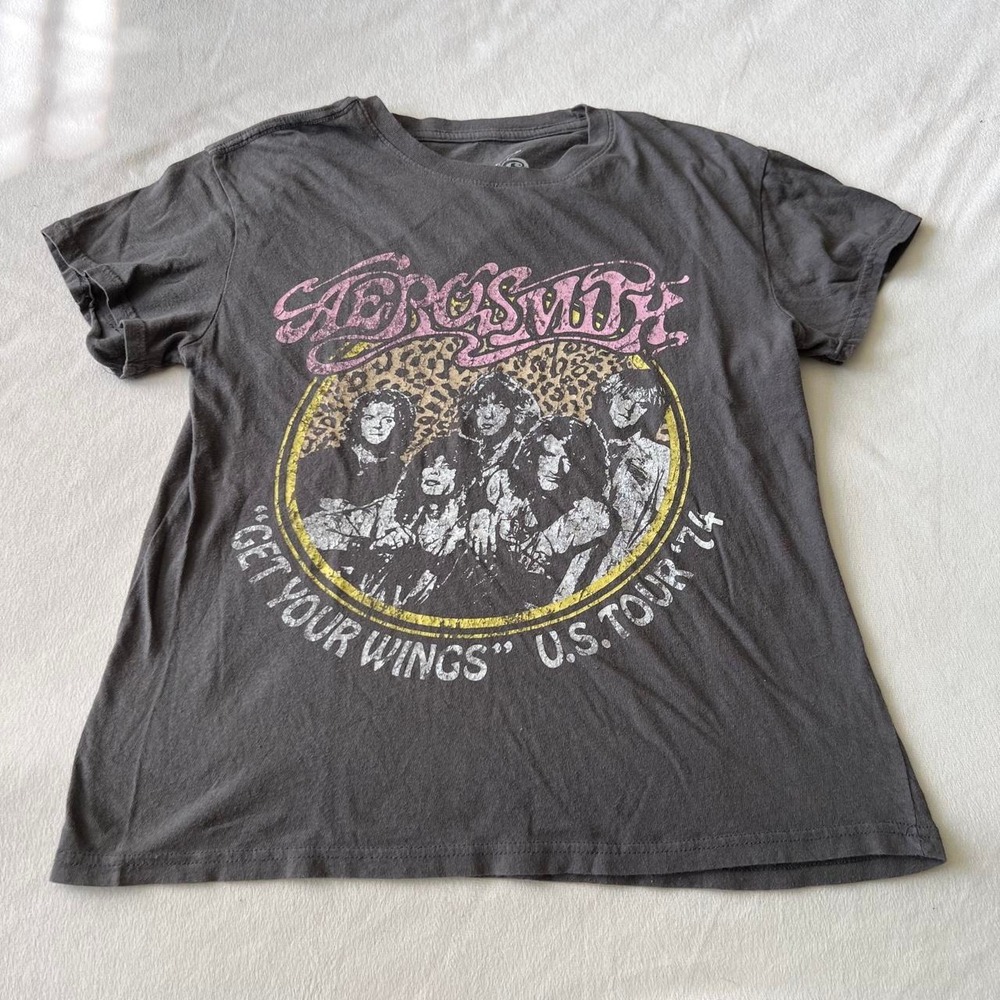 Aerosmith Get Your Wings band Rock Cotton Tour Concert McJagger